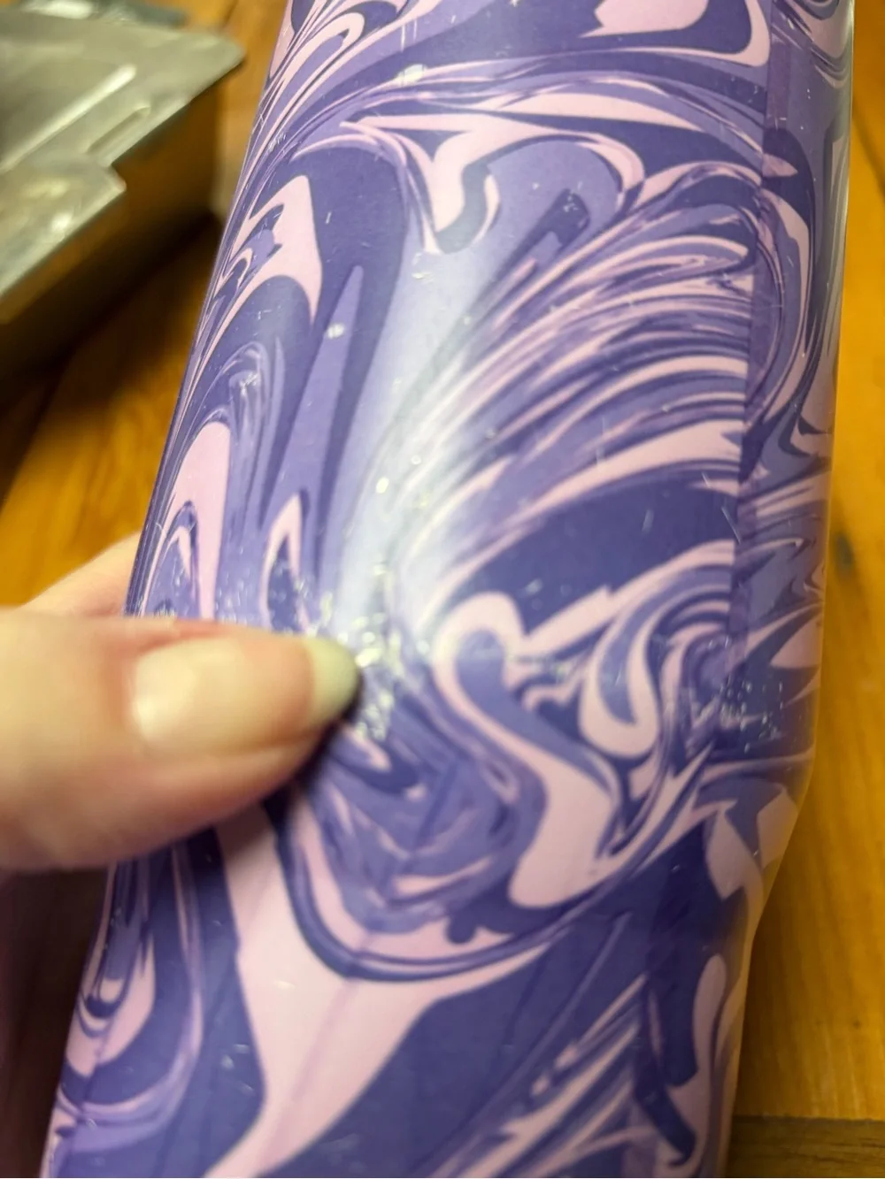 Stanley Purple Marble Insulated Tumbler - Picture 7 of 8